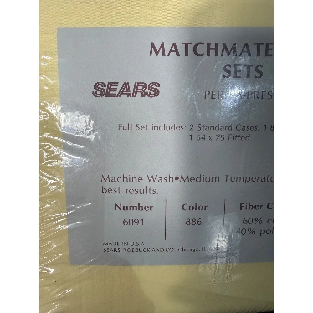 Sears vintage matchmate